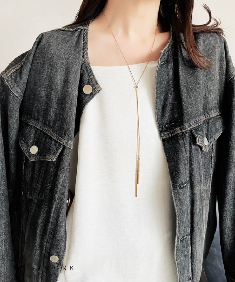 Slide Drop Chain Necklace