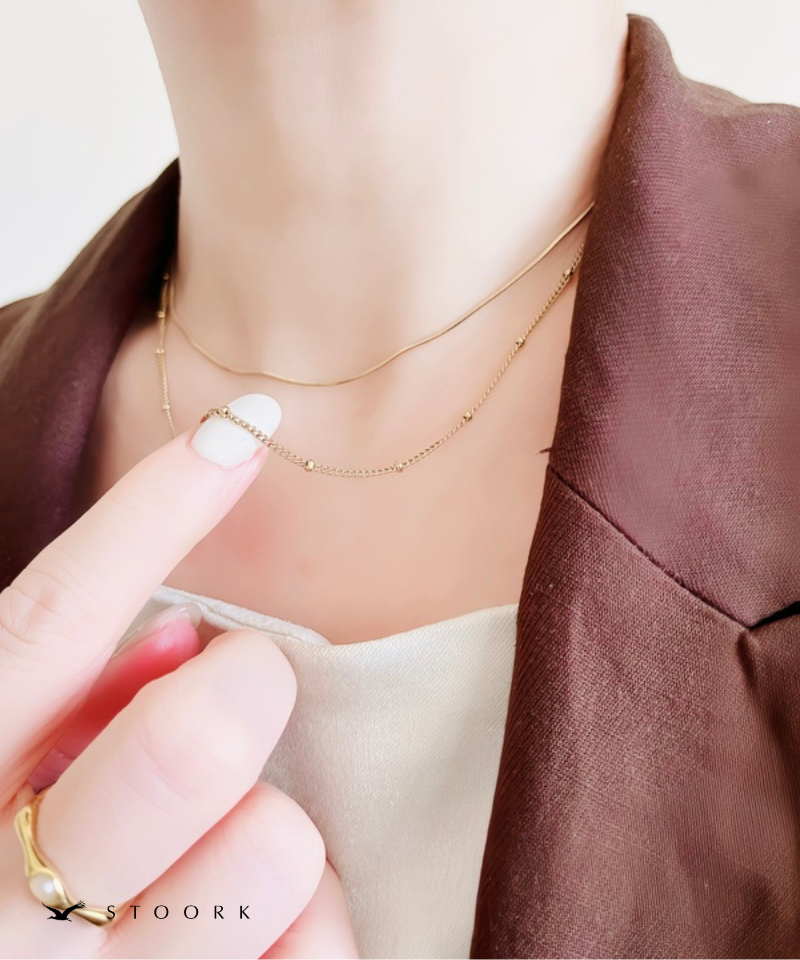 Layered Mix Chain Necklace