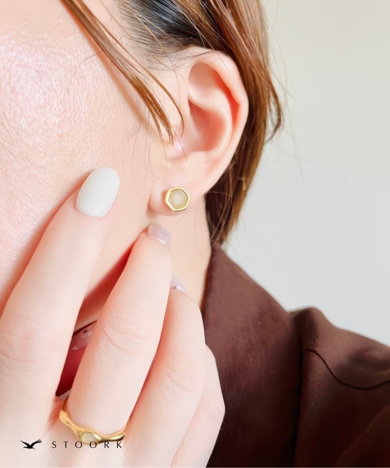 Hexagon Opal Pierce