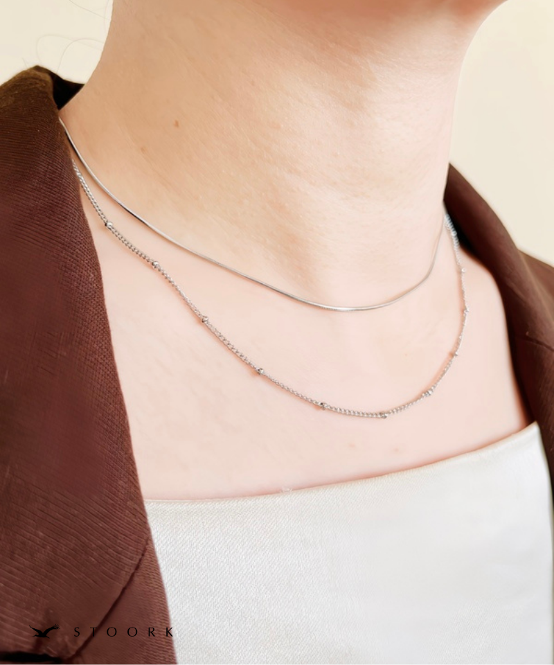 Layered Mix Chain Necklace