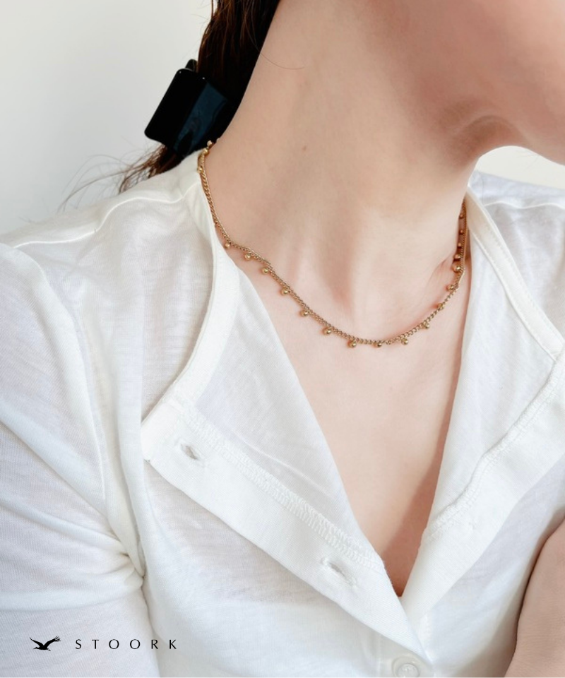 Ball Charm Chain Necklace