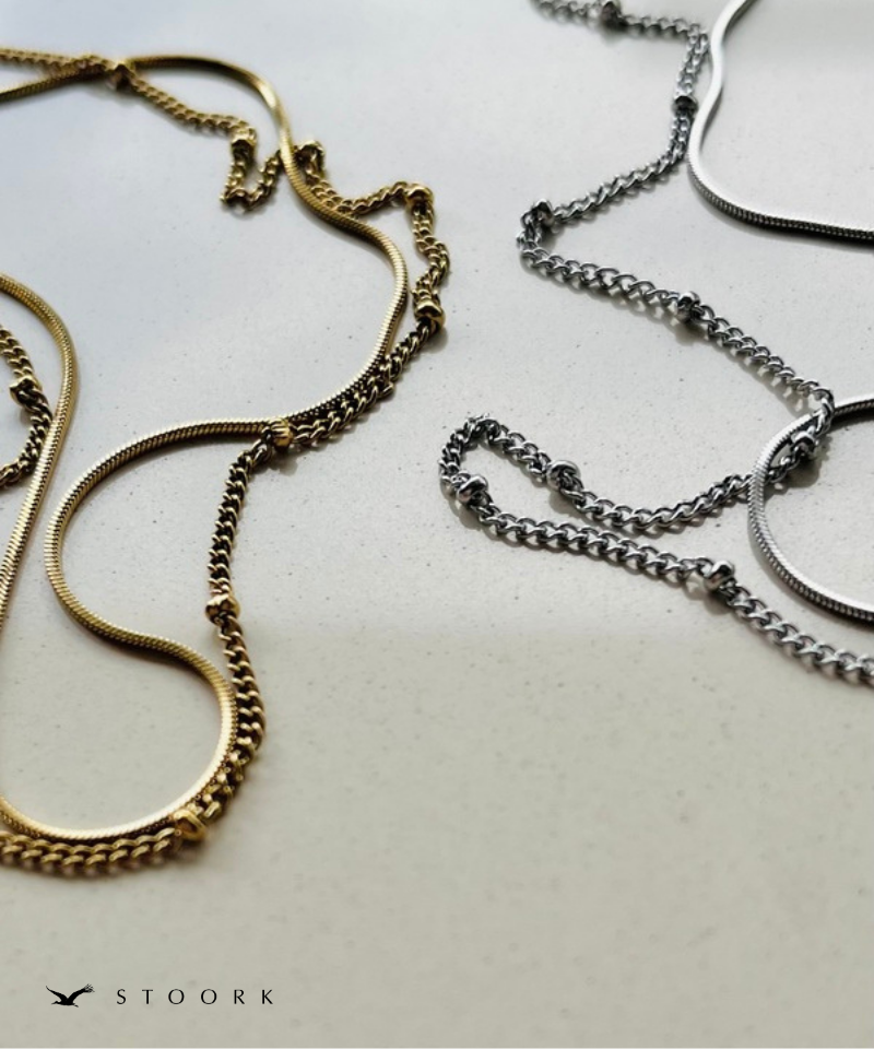 Layered Mix Chain Necklace