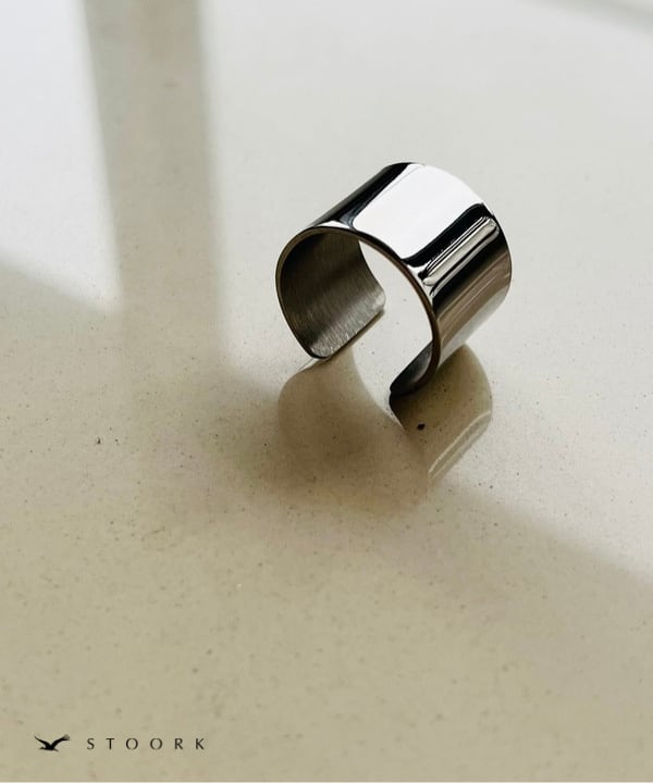 【再入荷】316L silver Open Ring