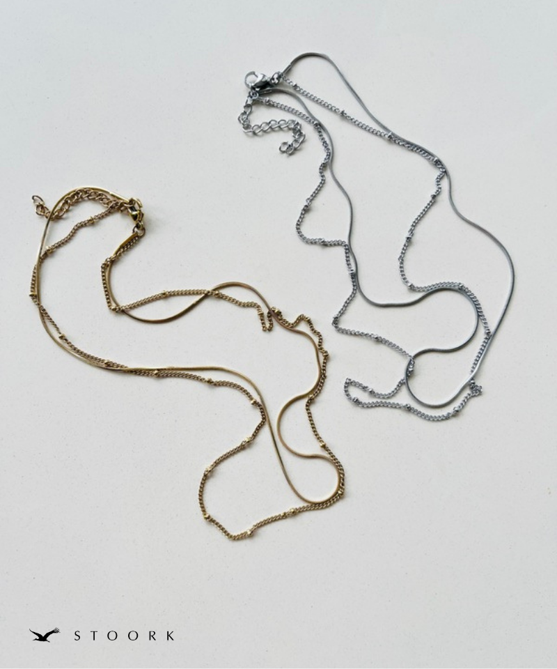Layered Mix Chain Necklace