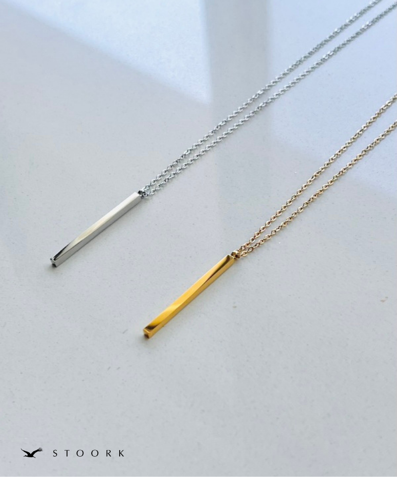 Skinny Pendant Necklace