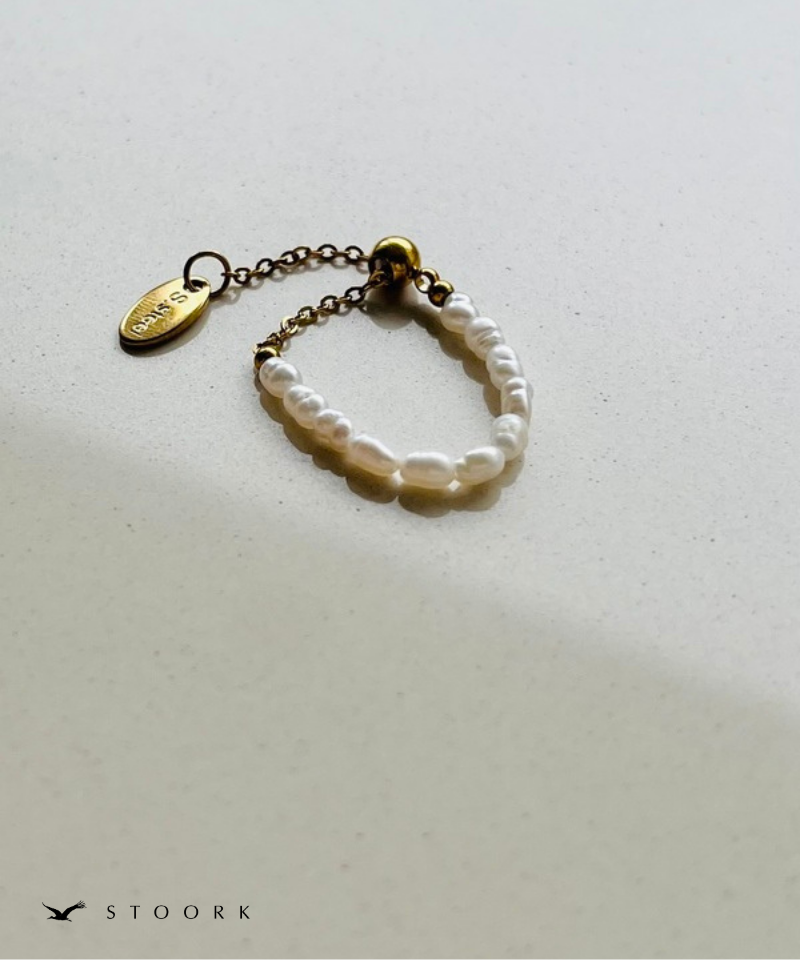 Pearl Slider Ring