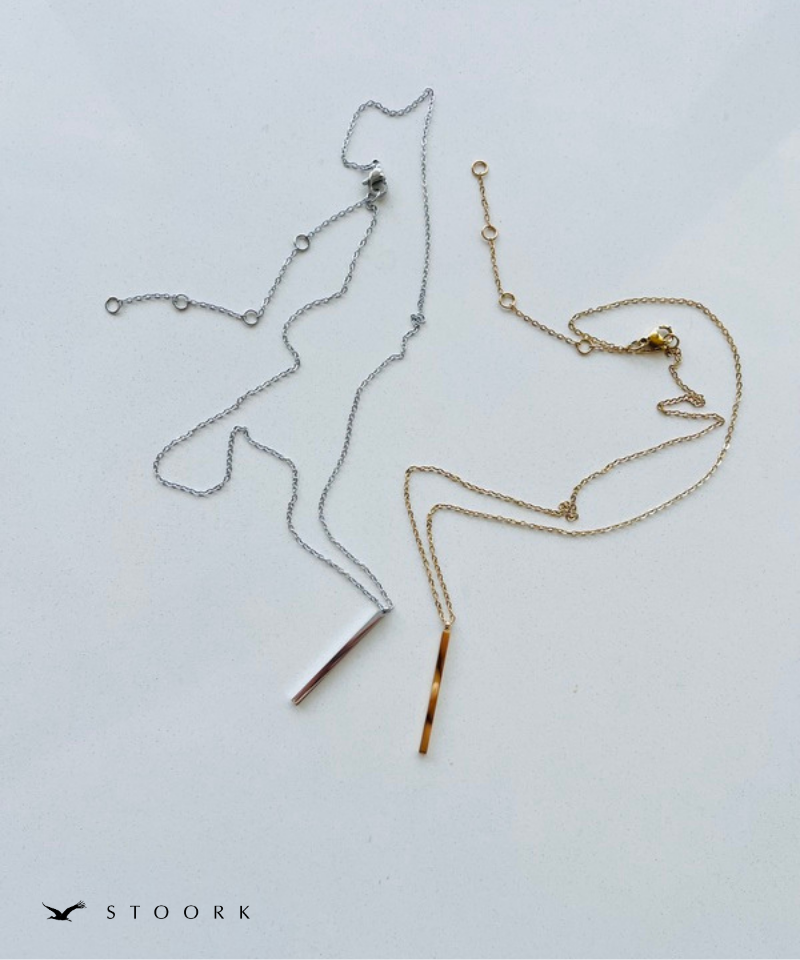 Skinny Pendant Necklace