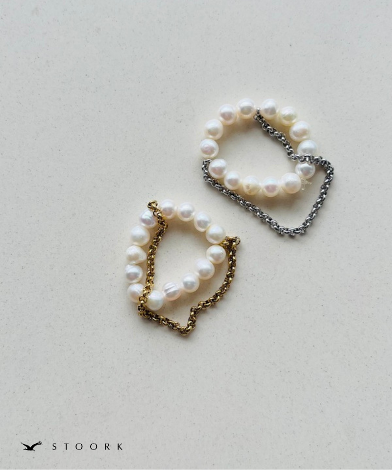 Drape Pearl Ring
