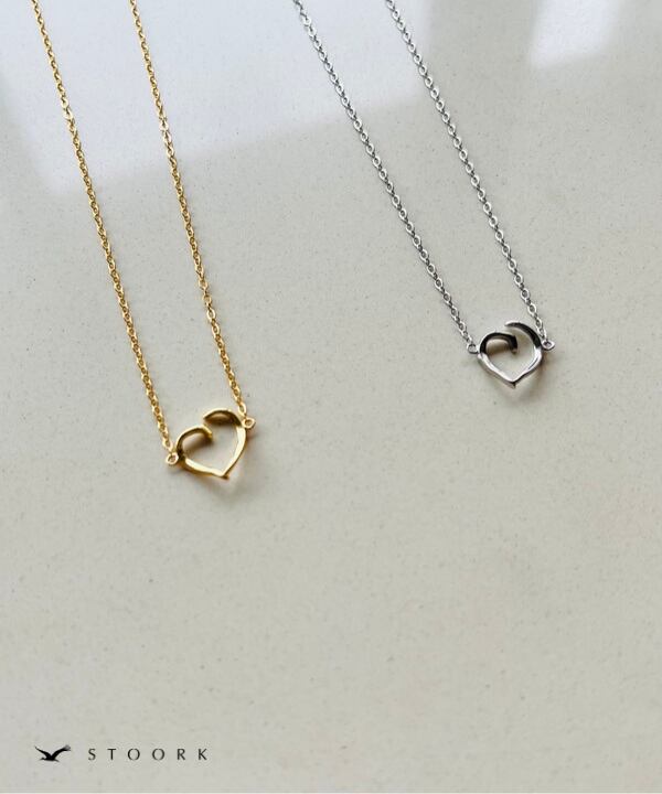 s925 Torsion Heart Necklace