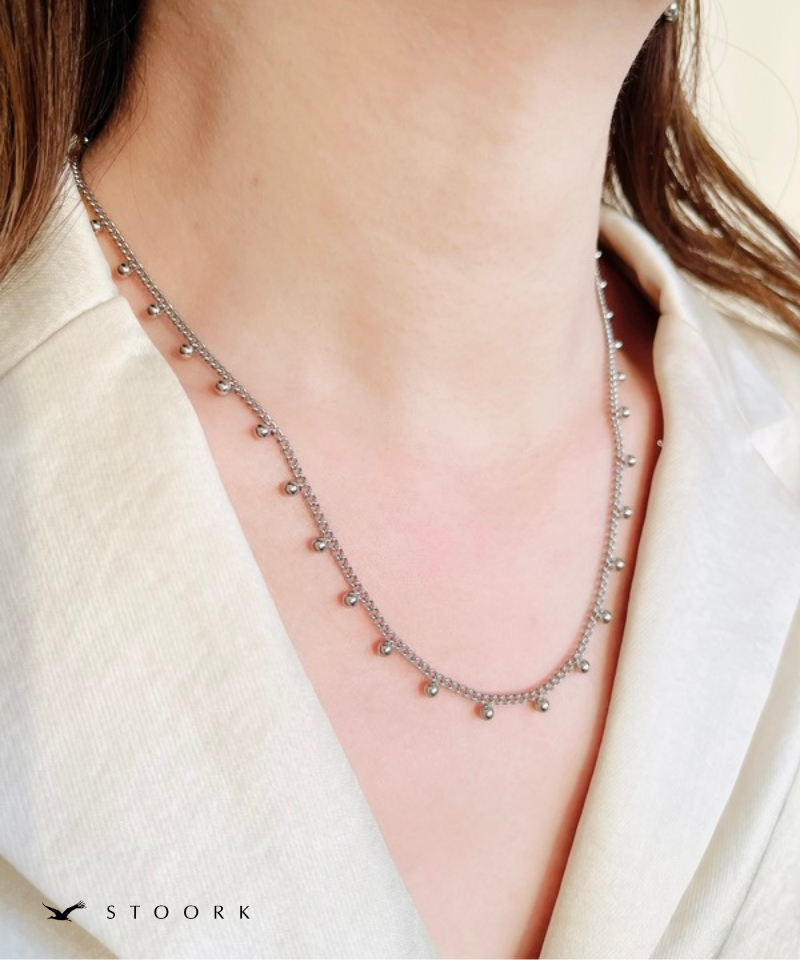 Ball Charm Chain Necklace