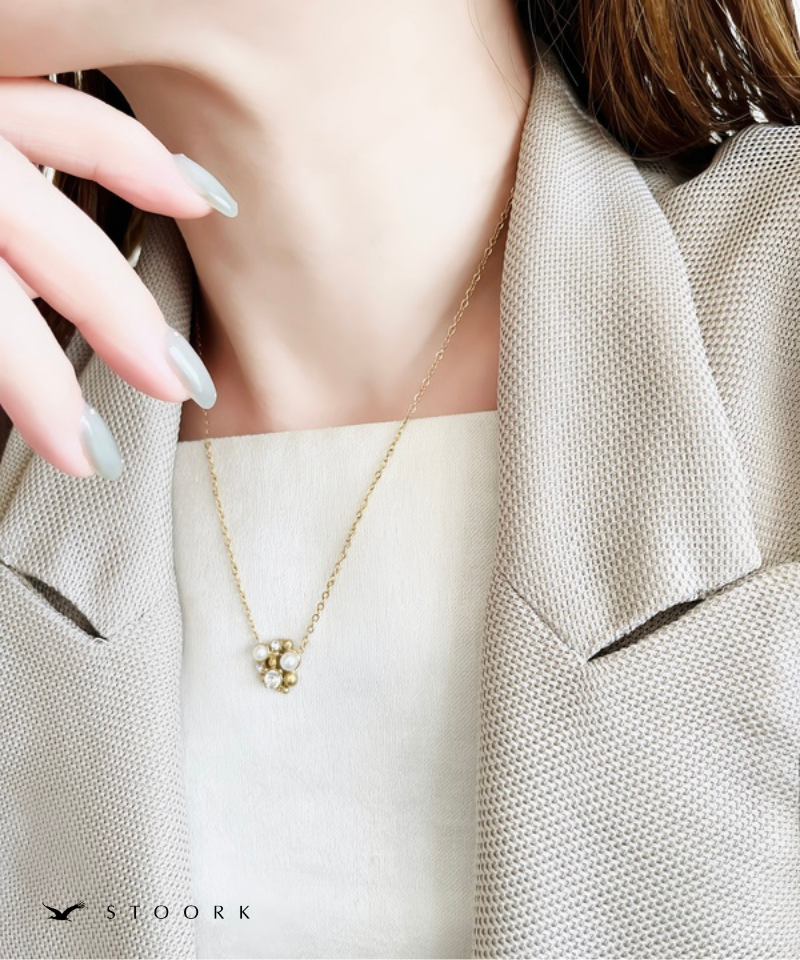 Pearl Bijou Mix Necklace