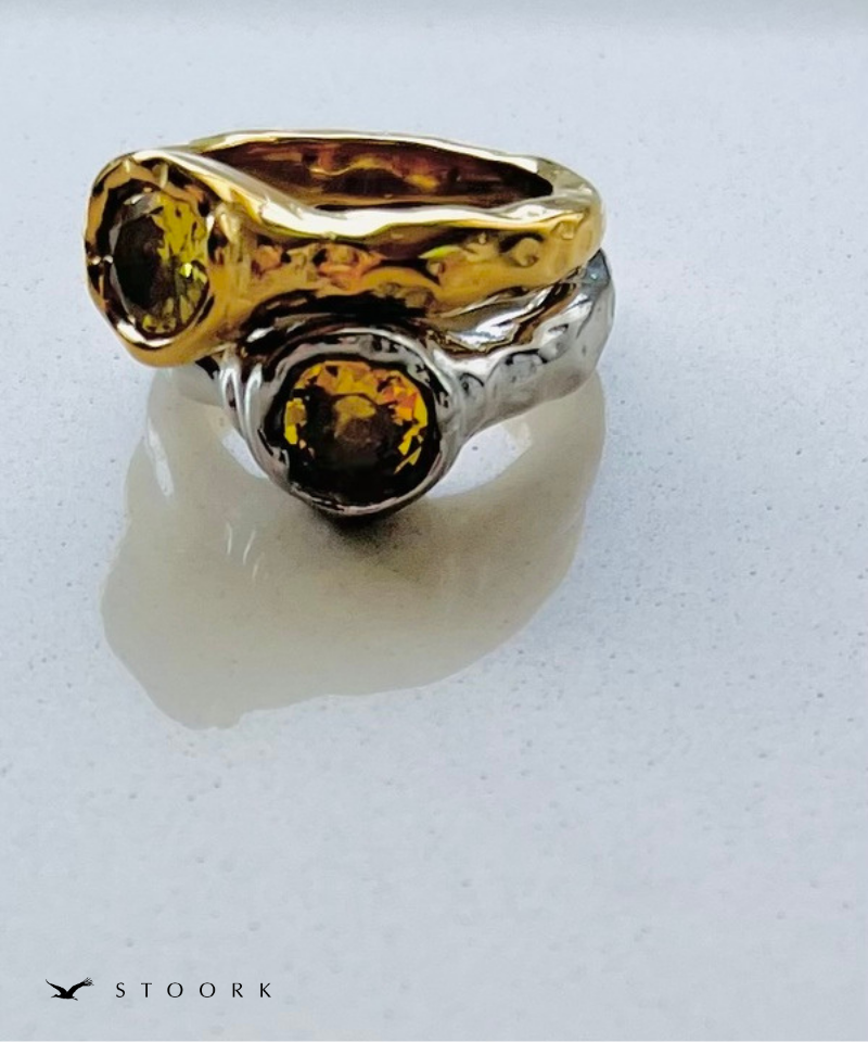 Melt Stone Ring