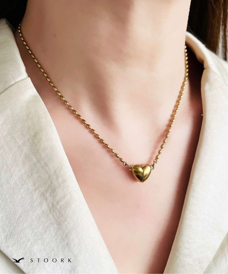Heart Magnet Necklace