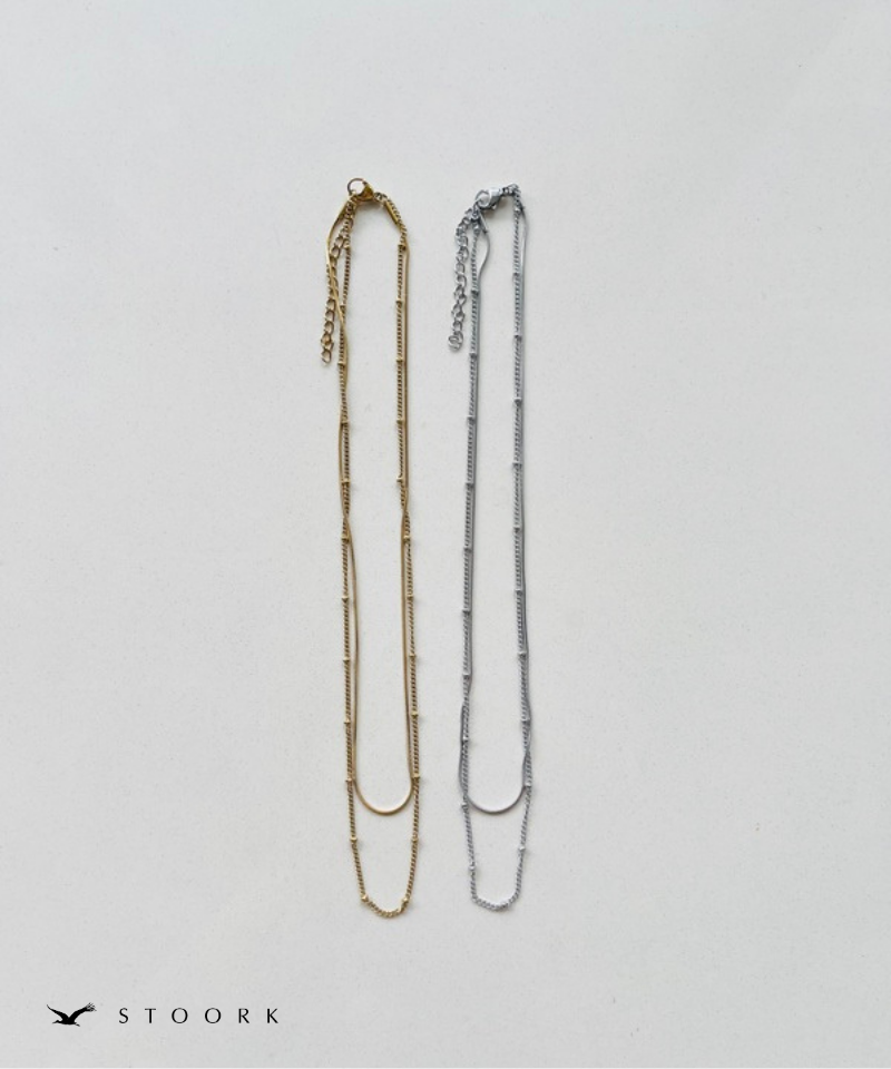 Layered Mix Chain Necklace