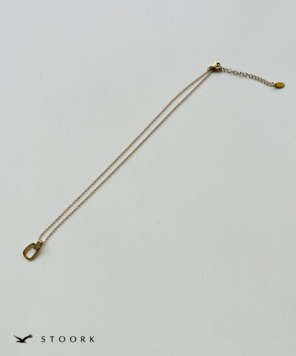 【再入荷】Simple Rectangle Necklace
