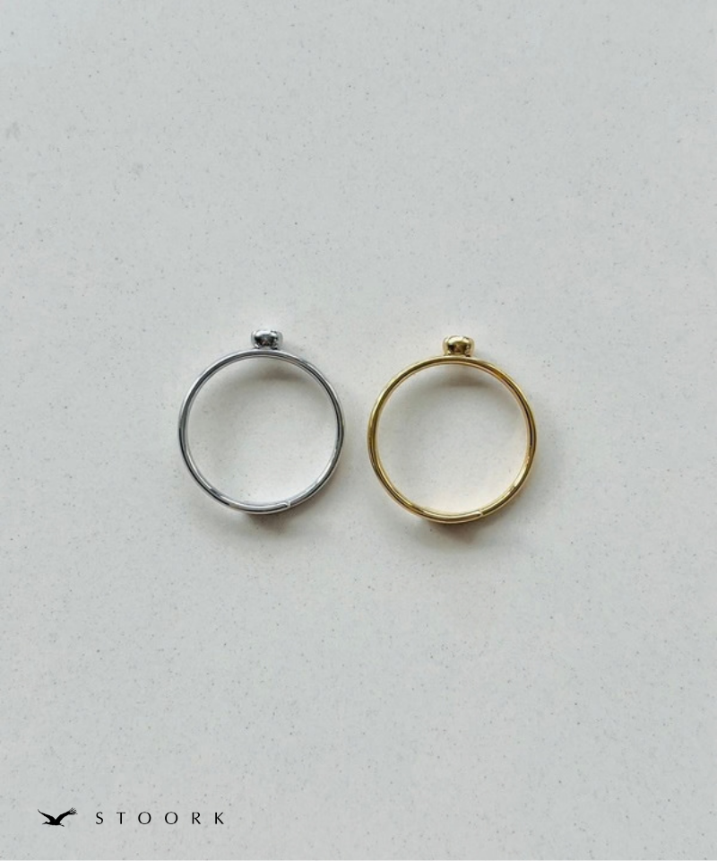 Solitaire Zircon Ring