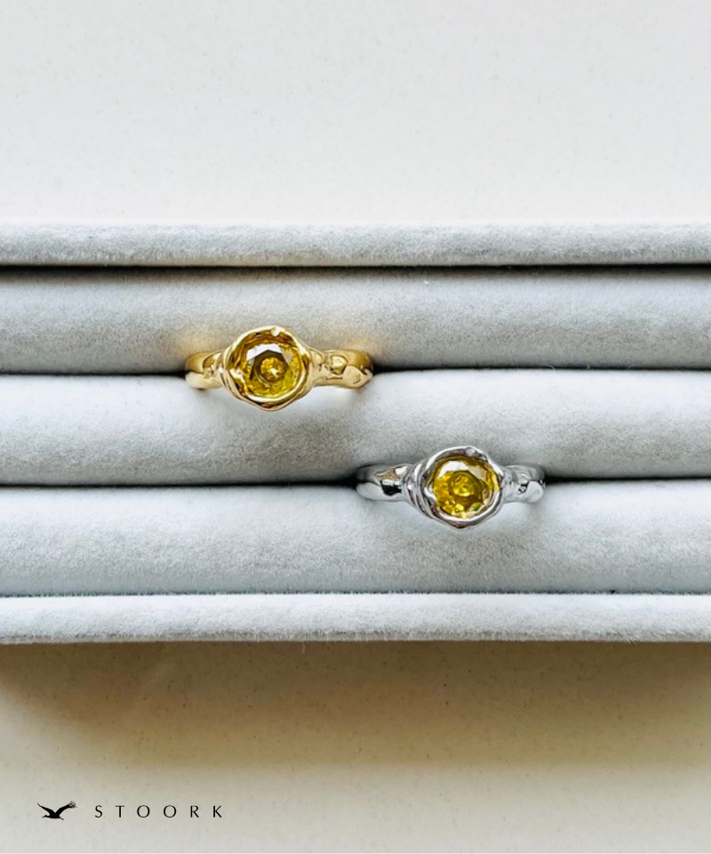 Melt Stone Ring