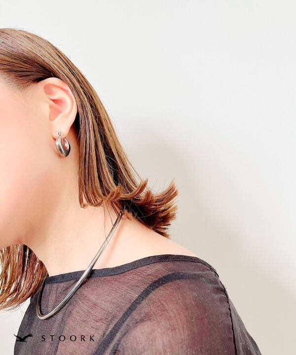 【再入荷】Plump Drop Hoop Pierce
