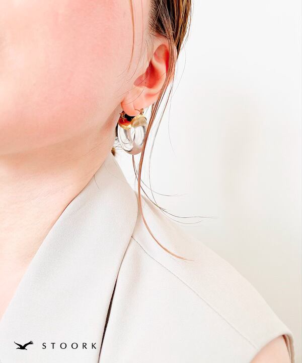 Clear Hoop Pierce