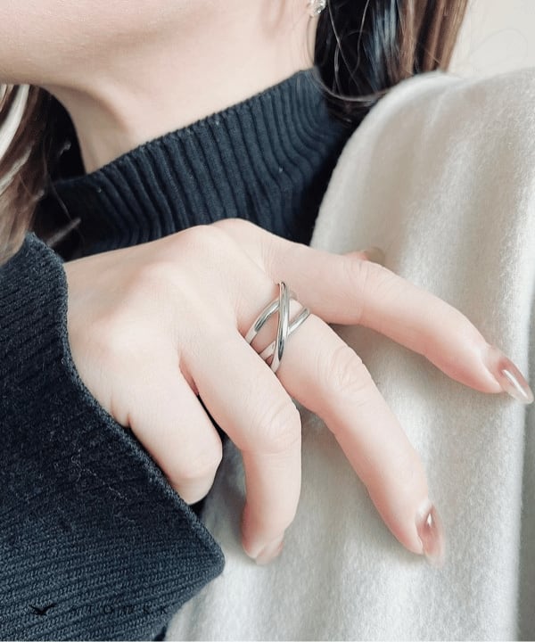 【再入荷】Multi Cross Ring