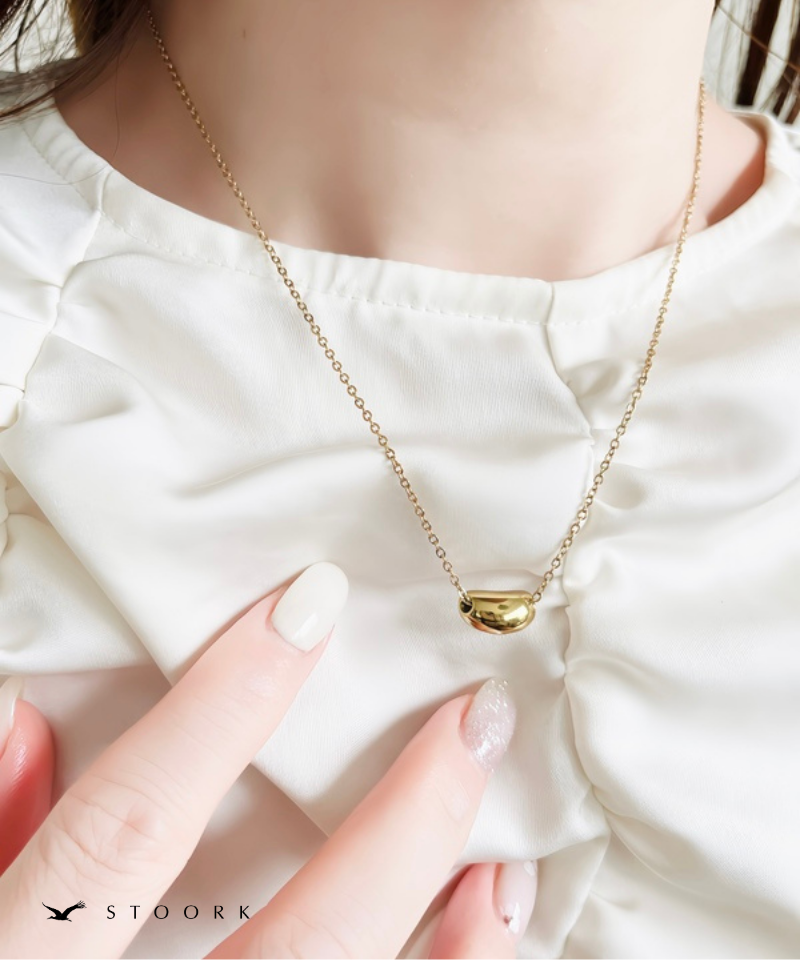 Tiny Bean Necklace