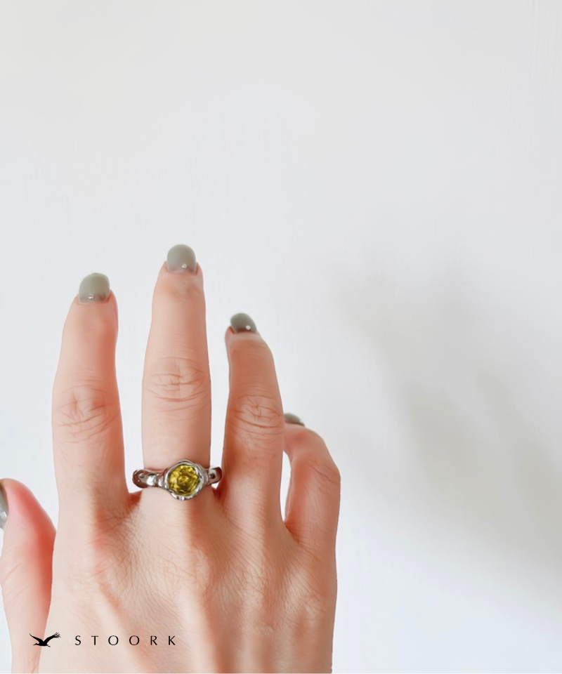 Melt Stone Ring
