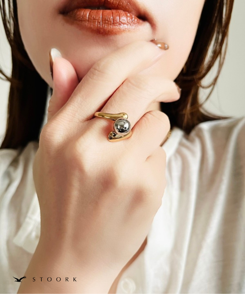 2Tone Ball Ring