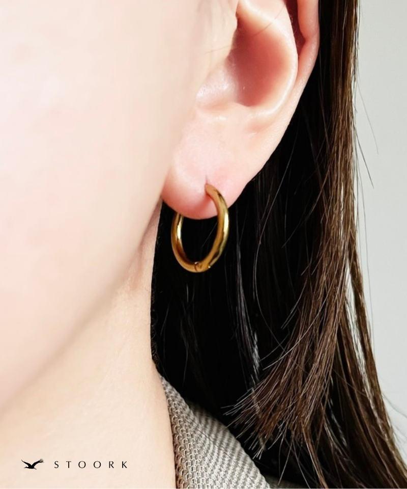 Pearl Dot Heart Pierce