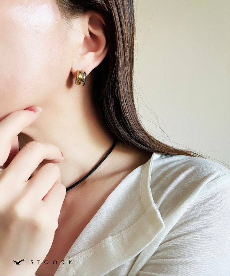 2Tone Double Line Pierce