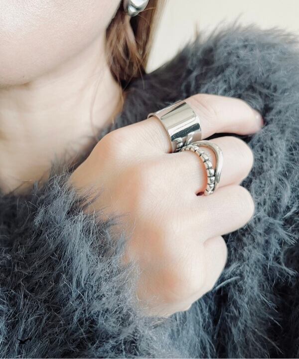 【再入荷】316L silver Open Ring