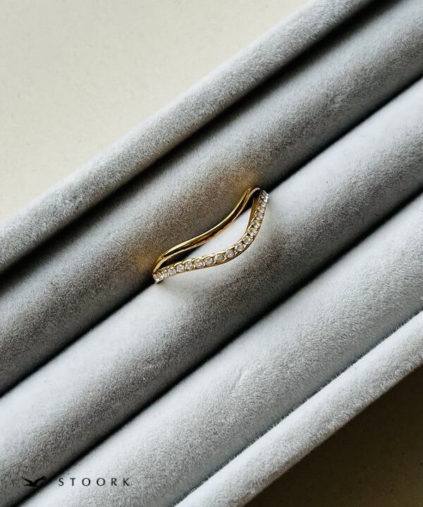【再入荷】Double V Ring
