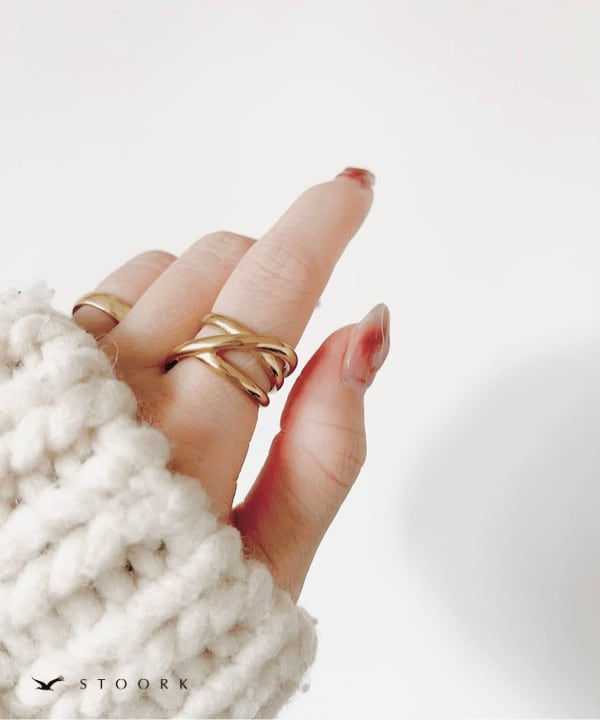 【再入荷】Multi Cross Ring