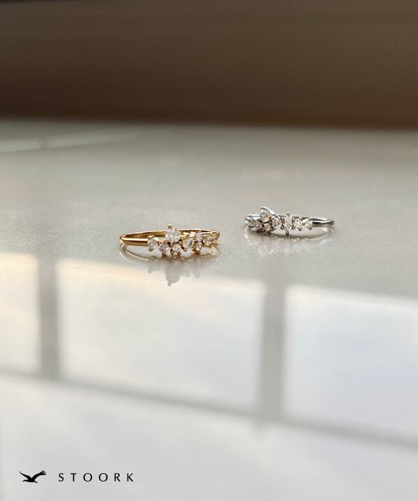 s925 Zircon Pinkie Ring