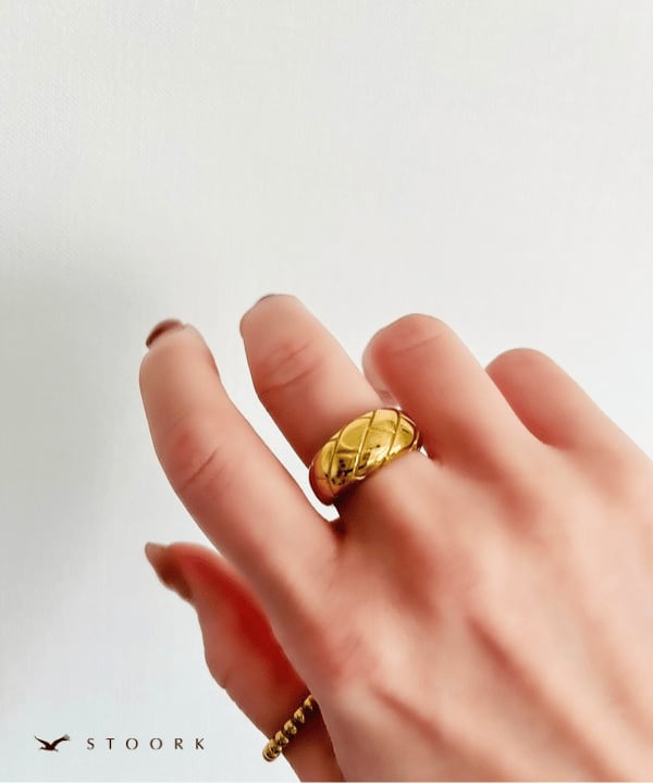 Brick Pattern Ring