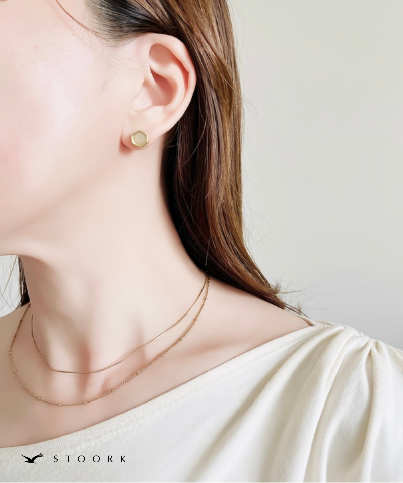 Hexagon Opal Pierce