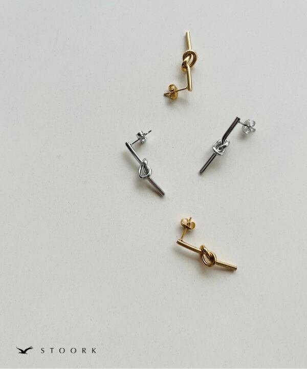 【再入荷】Knot Long Pierce