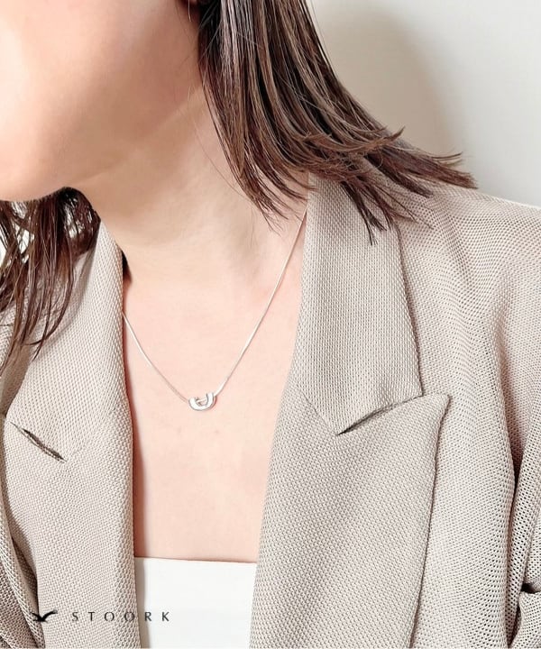 s925 U Necklace