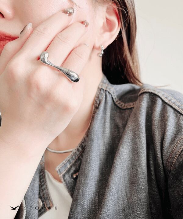 【再入荷】Layered Double Ring