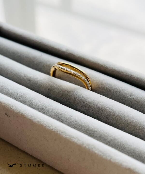 【再入荷】Double V Ring