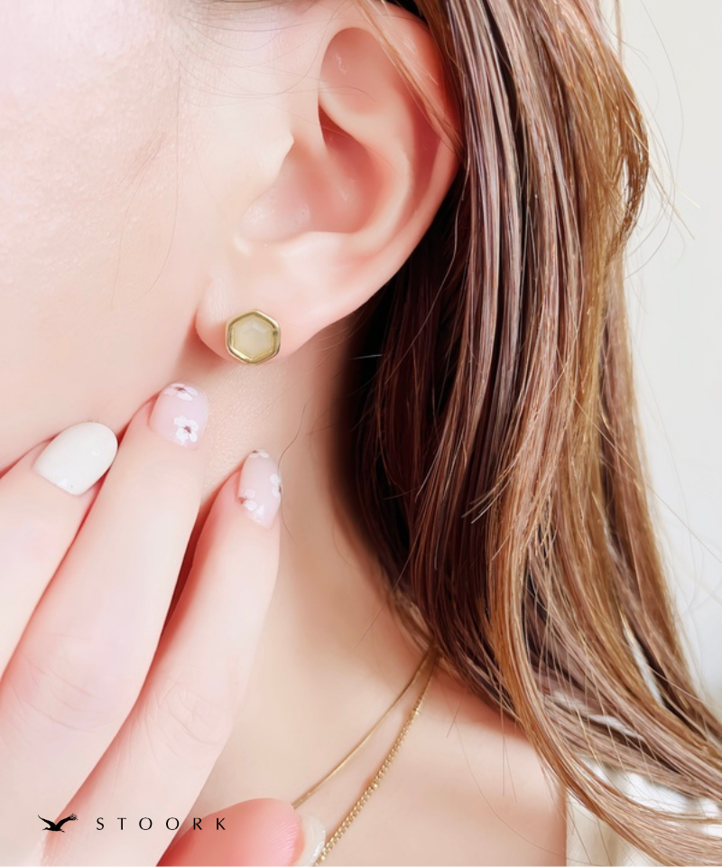 Hexagon Opal Pierce