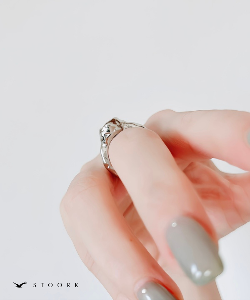 Melt Stone Ring