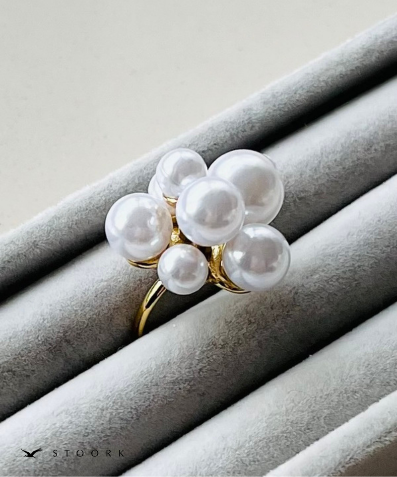 Pearl Bubble Ring