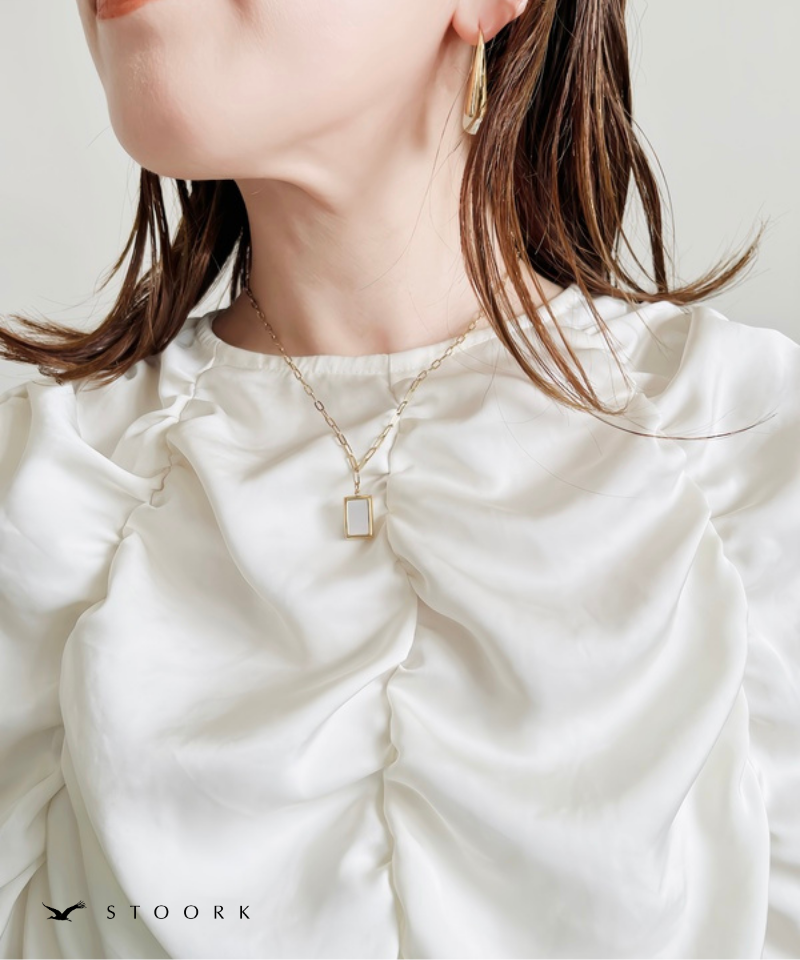 Square Shell Necklace