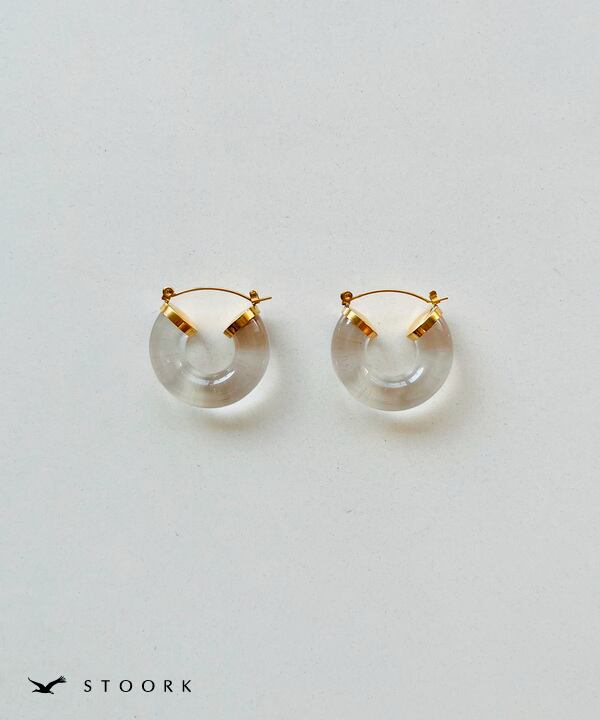 Clear Hoop Pierce