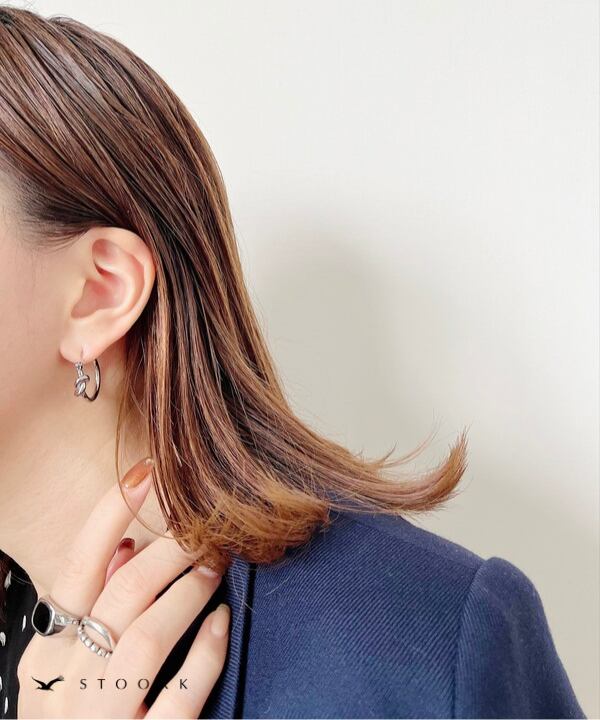 【再入荷】316L Knot Hoop Pierce