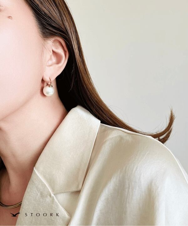 【再入荷】Big Pearl Pierce