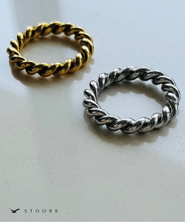 316L Rope Ring