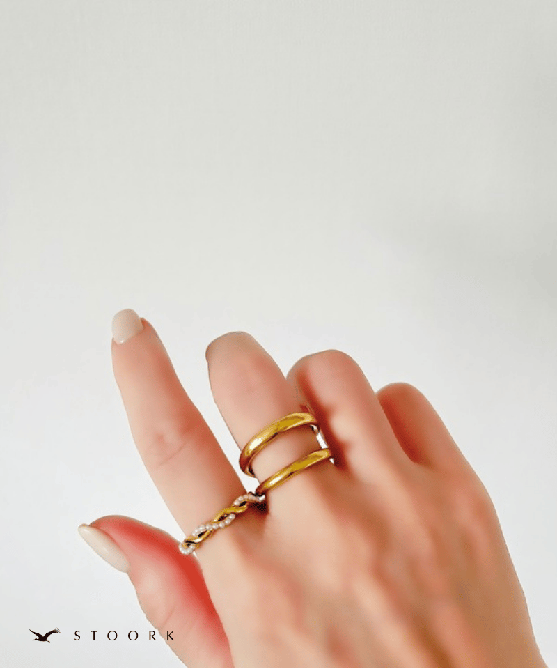 2line Ring - stoork