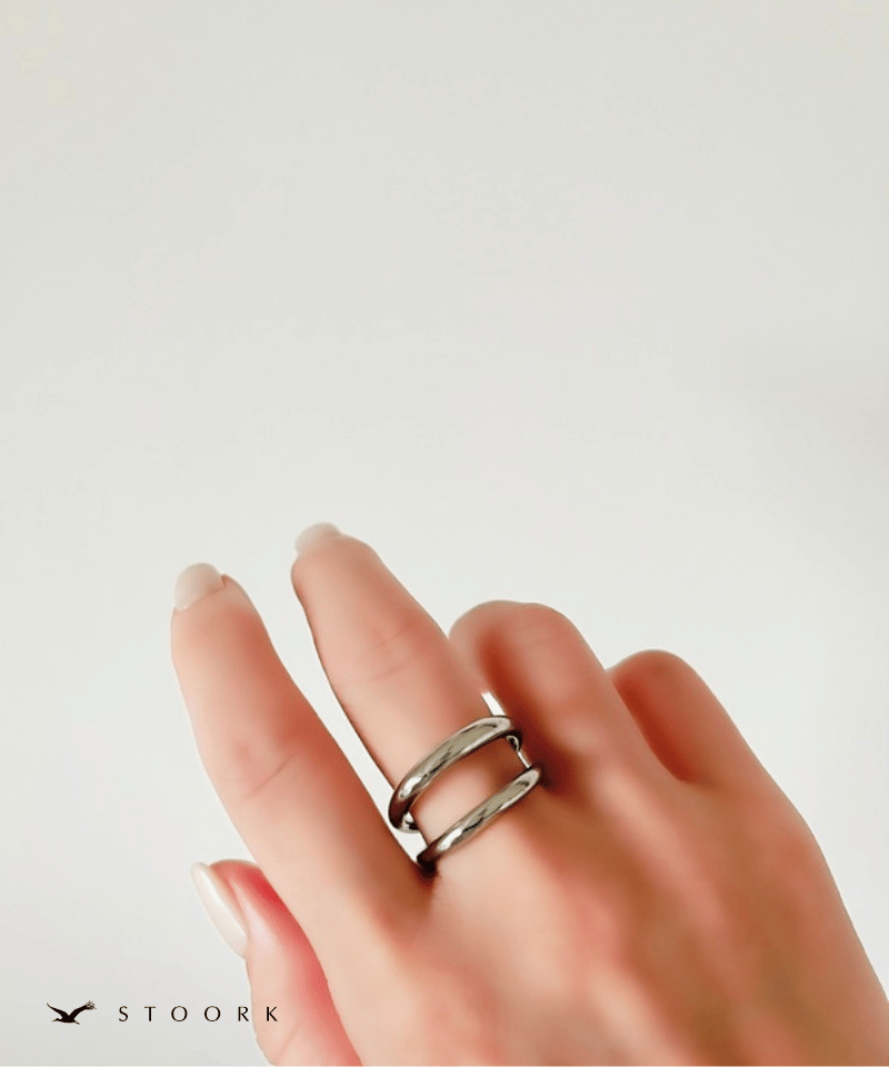 2line Ring - stoork