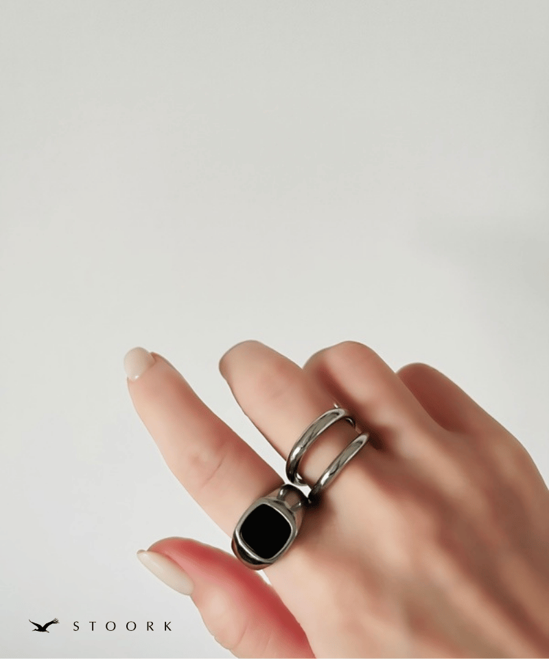 2line Ring - stoork